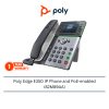 1 Poly Edge E350 IP Phone and PoE-enabled (82M89AA)