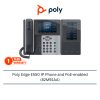 1 Poly Edge E550 IP Phone and PoE-enabled (82M91AA)