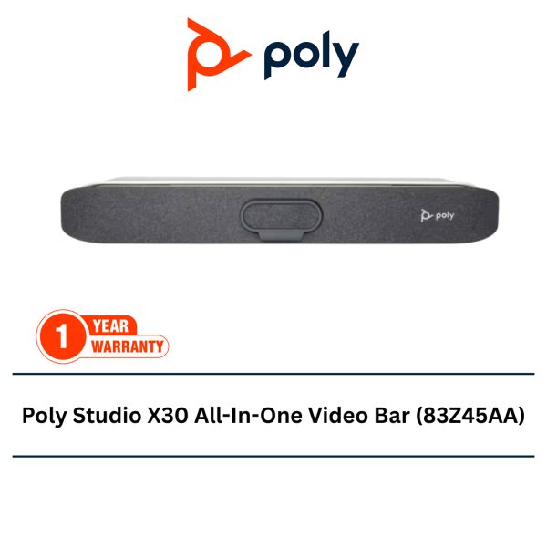 Poly Studio X30 All-In-One Video Bar (83Z45AA)