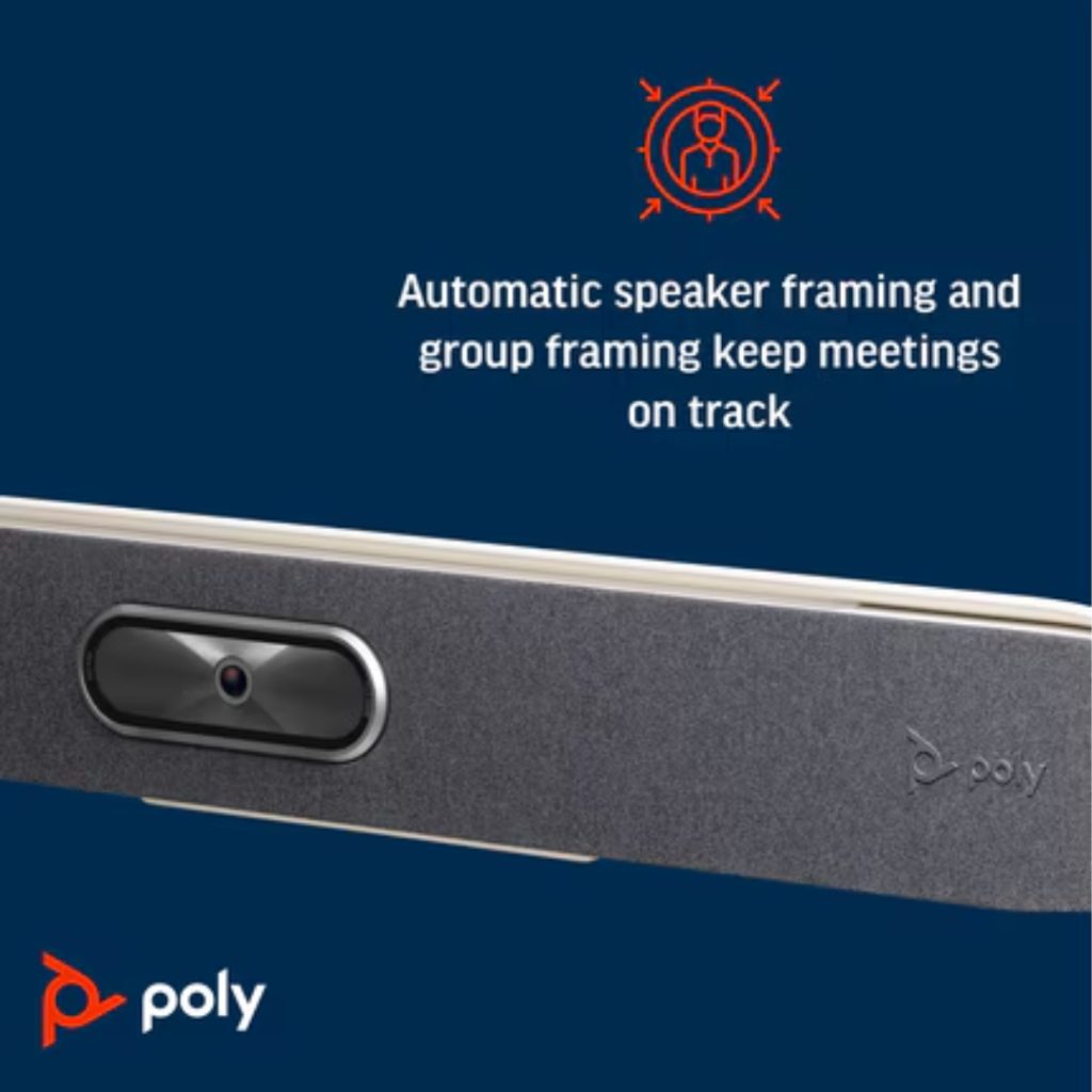 Poly Studio X50 All-In-One Video Bar with TC8 Controller Kit (83Z47AA ...
