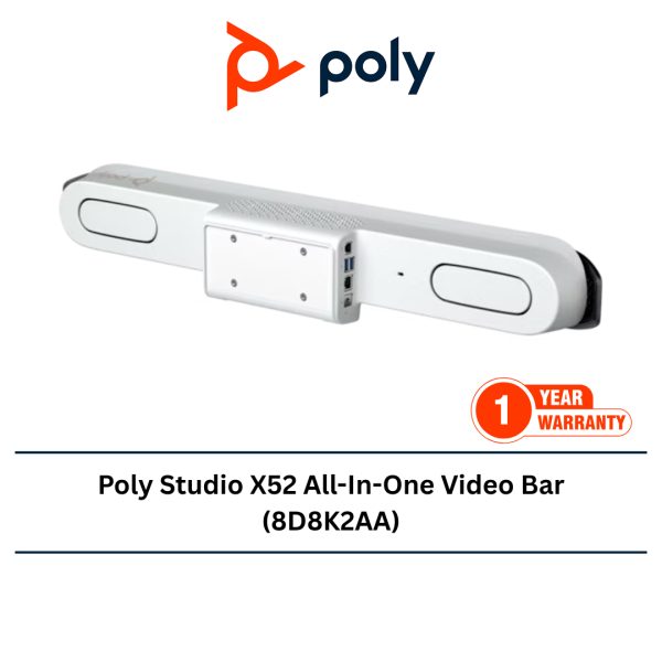 Poly Studio X52 All-In-One Video Bar (8D8K2AA)