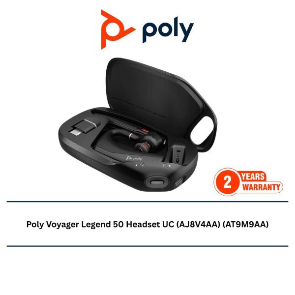 Poly Voyager Legend 50 Headset UC (AJ8V4AA) (AT9M9AA) – Poly Malaysia