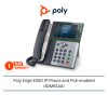 4 Poly Edge E550 IP Phone and PoE-enabled (82M91AA)