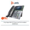 5 Poly Edge E550 IP Phone and PoE-enabled (82M91AA)