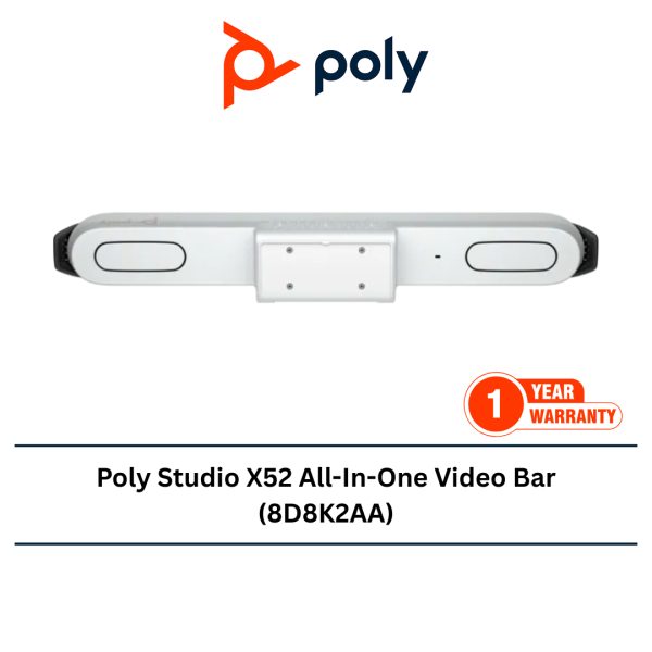 Poly Studio X52 All-In-One Video Bar (8D8K2AA)