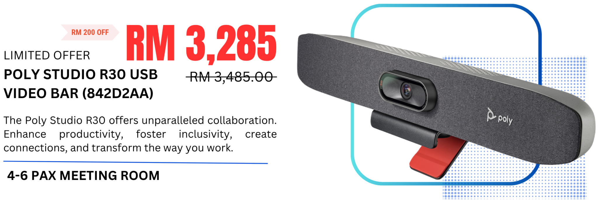 Poly Video Bar Promo - Poly Malaysia